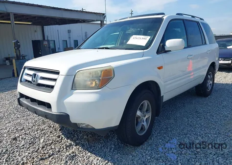 2006 Honda Pilot Ex-L z USA, uszkodzony, nr VIN 5FNYF18646B024814